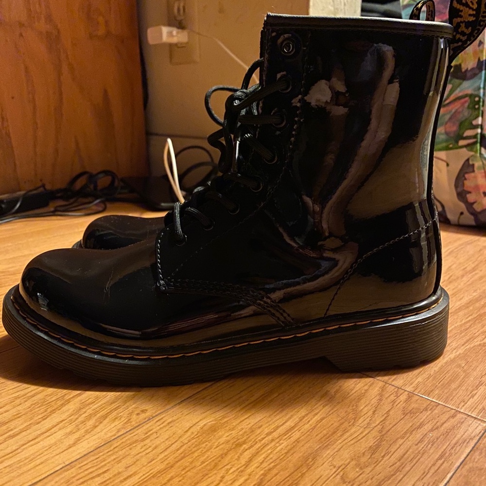 Patent leather Doc Martens